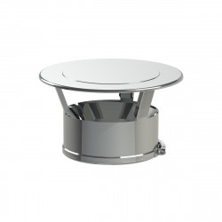 TEN Chapeau plat TEN D150/200mm inox avec bride de sécurité Kobleo