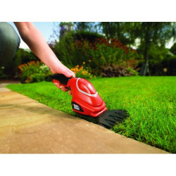 Sculpte-haie/Cisaille à gazon GSL700-QW 7V 1.5Ah 15cm Black & Decker