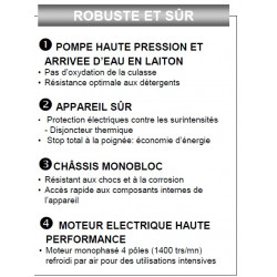 Karcher Nettoyeur Haute Pression eau froide 33kW 240bar avec enrouleur HD6/16- Karcher Kobleo Karcher Nettoyeur Haute Pression eau froide 33kW 240bar avec enrouleur HD6/16- Karcher Kobleo