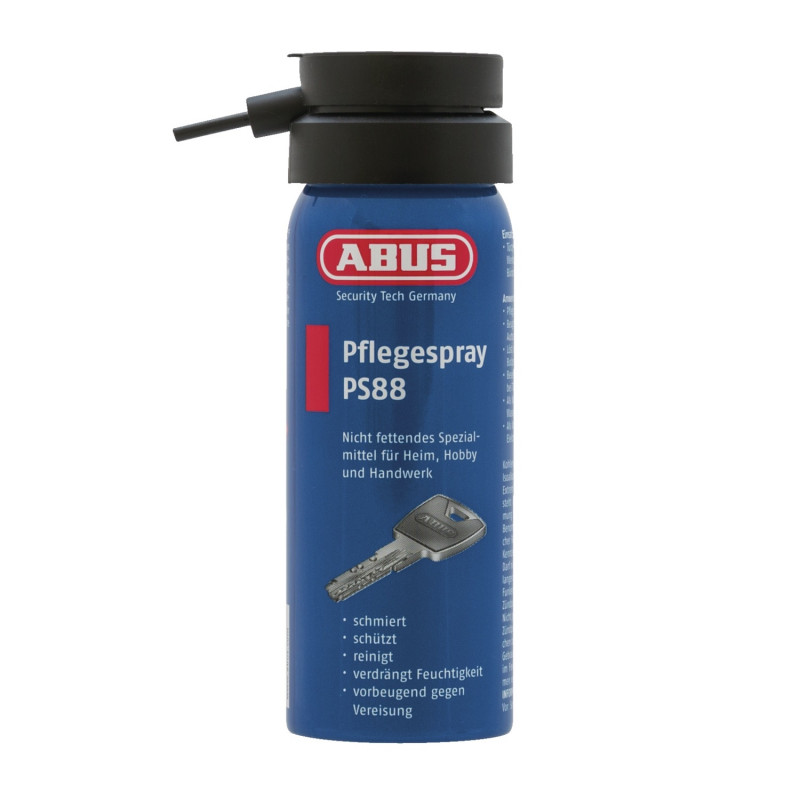 Abus Aérosol lubrifiant Abus PS88 500ml bleu pour serrure et cylindre Kobleo Abus Aérosol lubrifiant Abus PS88 500ml bleu pour serrure et cylindre Kobleo