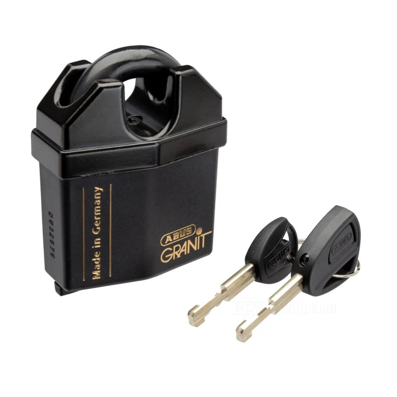 Cadenas Abus Granit 37/60 KA 65mm acier avec 2 clés