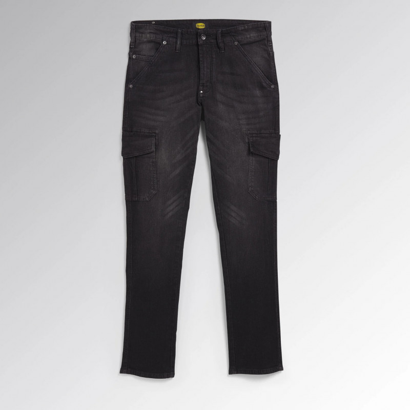 Diadora Pantalon en jean de travail Diadora Pant Stone Cargo taille 36 noir Kobleo Diadora Pantalon en jean de travail Diadora Pant Stone Cargo taille 36 noir Kobleo