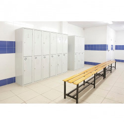Simon Rack Vestiaire 1 personne avec une division 1800x400x500 mm (modèle de base Kobleo Simon Rack Vestiaire 1 personne avec une division 1800x400x500 mm (modèle de base Kobleo