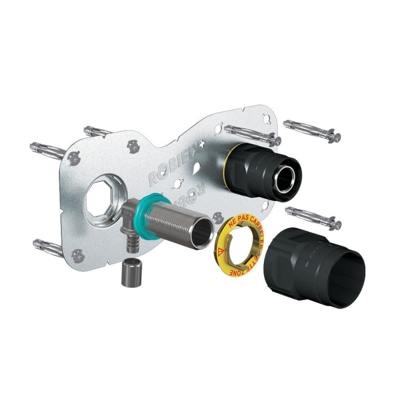 WATTS Sortie de cloison WATTS Robifix à sertir PER D12 entraxe 150mm Kobleo WATTS Sortie de cloison WATTS Robifix à sertir PER D12 entraxe 150mm Kobleo