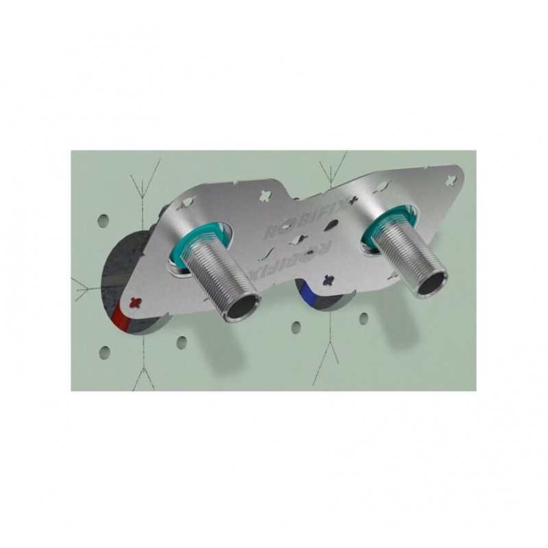 WATTS Sortie de cloison WATTS Robifix à sertir PER D12 entraxe 150mm Kobleo WATTS Sortie de cloison WATTS Robifix à sertir PER D12 entraxe 150mm Kobleo