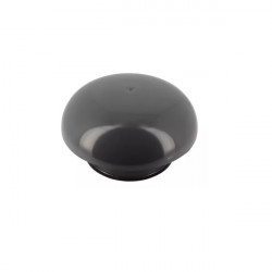 Nicoll Chapeau de ventilation Nicoll sans moustiquaire D160mm anthracite Kobleo