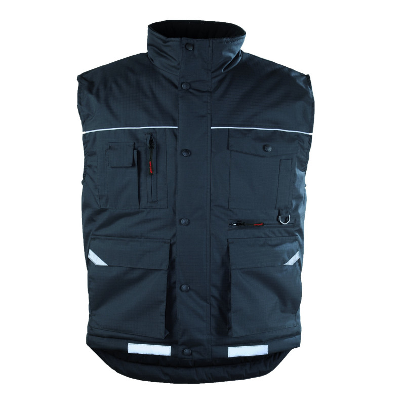 Coverguard Gilet Coverguard RIPSTOP multipoches noir L matelassé sans manche Kobleo Coverguard Gilet Coverguard RIPSTOP multipoches noir L matelassé sans manche Kobleo