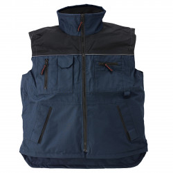 Coverguard Gilet Coverguard RIPSTOP bleu marine taille XL matelassé sans manche Kobleo Coverguard Gilet Coverguard RIPSTOP bleu marine taille XL matelassé sans manche Kobleo