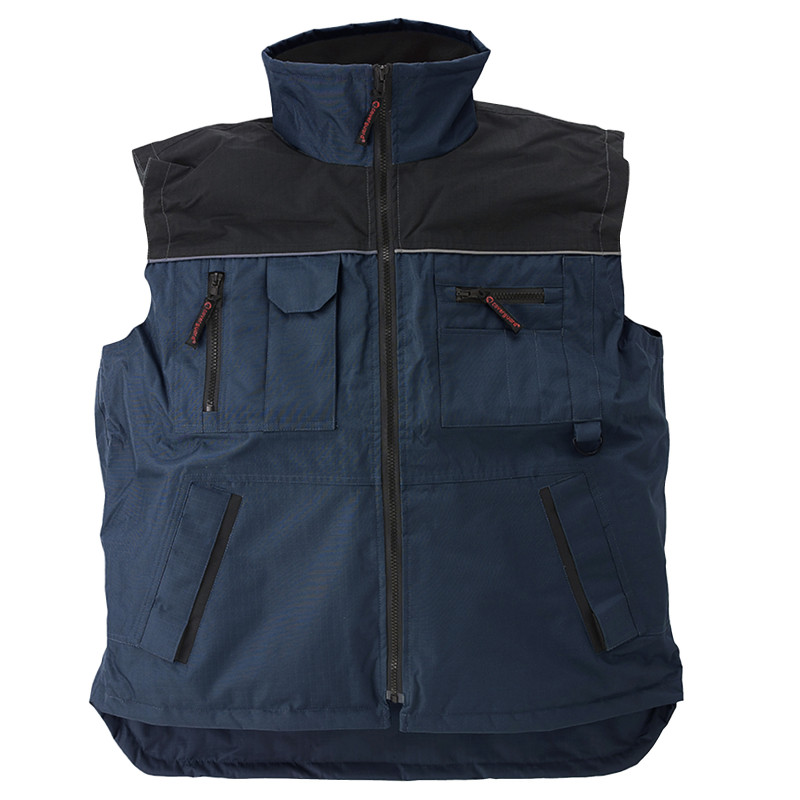 Coverguard Gilet Coverguard RIPSTOP bleu marine taille XL matelassé sans manche Kobleo Coverguard Gilet Coverguard RIPSTOP bleu marine taille XL matelassé sans manche Kobleo