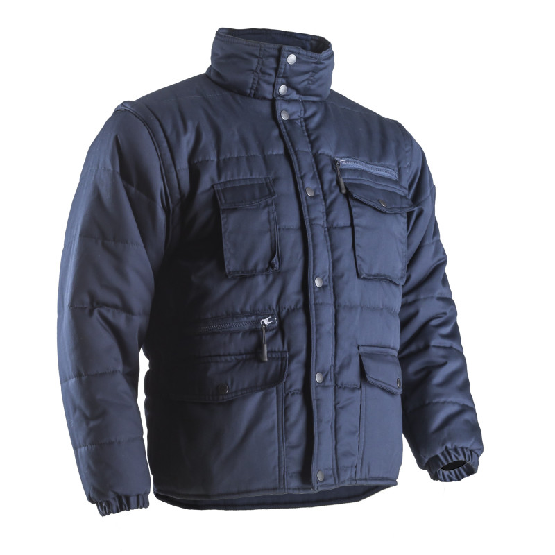 Coverguard Blouson de travail 2 en 1 Coverguard POLENA SLEEVE taille L bleu Kobleo Coverguard Blouson de travail 2 en 1 Coverguard POLENA SLEEVE taille L bleu Kobleo
