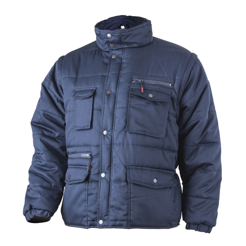 Coverguard Blouson de travail 2 en 1 Coverguard POLENA SLEEVE taille M bleu Kobleo Coverguard Blouson de travail 2 en 1 Coverguard POLENA SLEEVE taille M bleu Kobleo