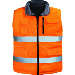 Coverguard Gilet réversible Coverguard HI-WAY orange/ gris taille XXXL Kobleo Coverguard Gilet réversible Coverguard HI-WAY orange/ gris taille XXXL Kobleo