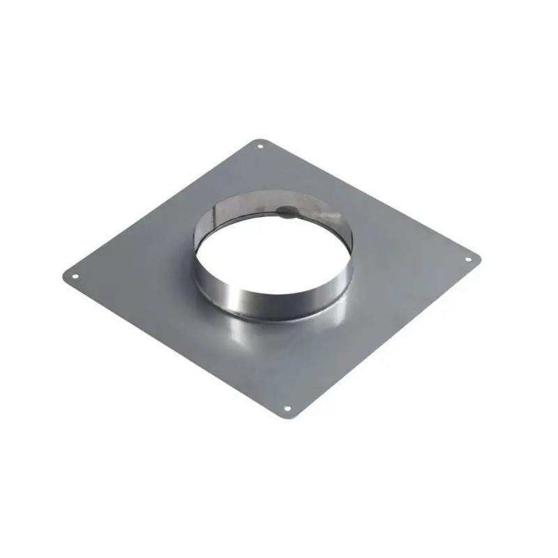 TEN Plaque d'étanchéité TEN inox 350x350 D150/155mm Kobleo TEN Plaque d'étanchéité TEN inox 350x350 D150/155mm Kobleo