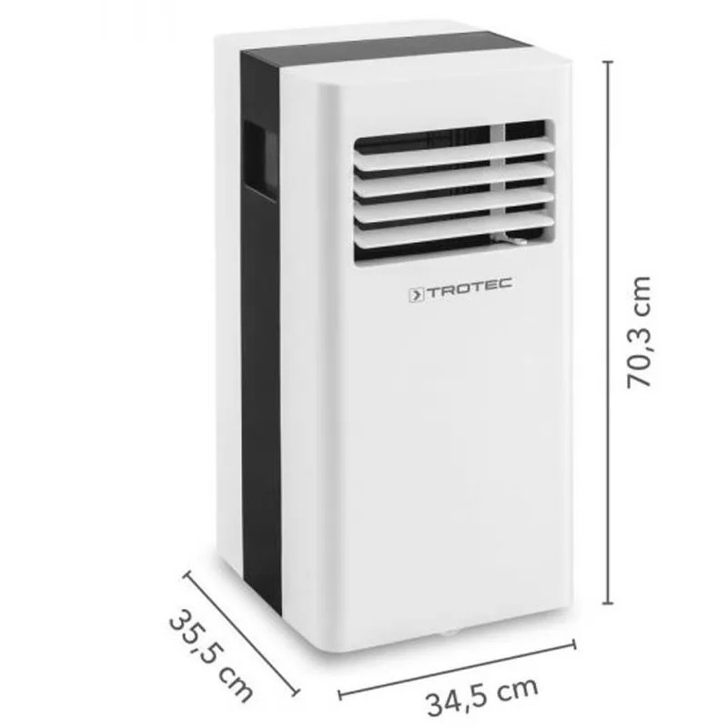 Sovelor Climatiseur mobile Sovelor PAC2100X monobloc 1kW 319 m3/h Kobleo Sovelor Climatiseur mobile Sovelor PAC2100X monobloc 1kW 319 m3/h Kobleo
