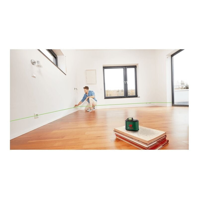 Laser lignes Bosch UniversalLevel 360 12m avec trépied et pince