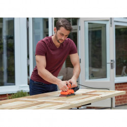 Ponceuse Black & Decker BEW220-QS 1/3 de feuille 150W 14000trs/min