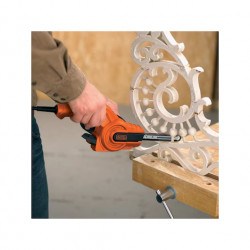 Lime électrique Black & Decker KA900E-QS 350W bande 13mm 900-1400tr/mn