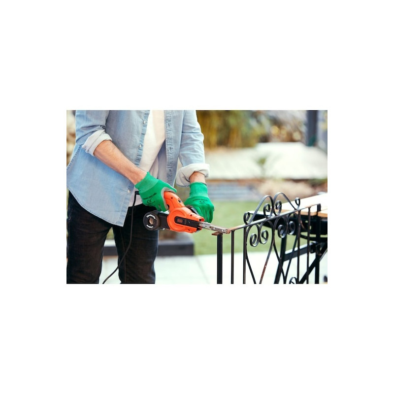 Lime électrique Black & Decker KA900E-QS 350W bande 13mm 900-1400tr/mn