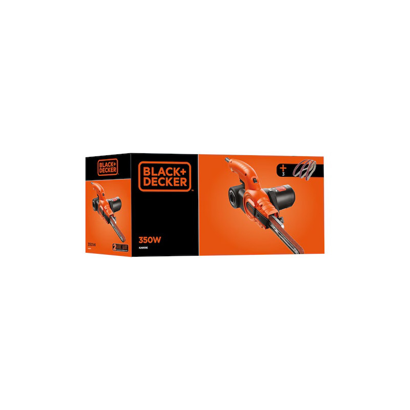 Lime électrique Black & Decker KA900E-QS 350W bande 13mm 900-1400tr/mn