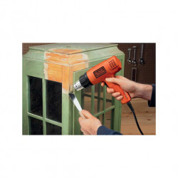 Black and Decker Décapeur thermique KX1650-QS 1750W 460-600°C 740L/min avec un grattoir Kobleo Black and Decker Décapeur thermique KX1650-QS 1750W 460-600°C 740L/min avec un grattoir Kobleo