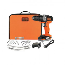 Perceuse à percussion Black & Decker BDCHD12S1 12V 1,5Ah 40Nm