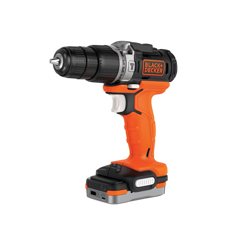 Perceuse à percussion Black & Decker BDCHD12S1 12V 1,5Ah 40Nm