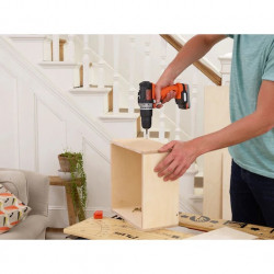 Perceuse à percussion Black & Decker BDCHD12S1 12V 1,5Ah 40Nm