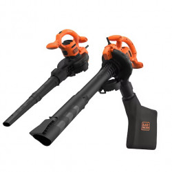 Aspirateur souffleur broyeur Black & Decker BEBLV260 2600W sac 40L