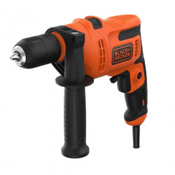 Black and Decker Perceuse à percussion Black & Decker BEH200 500W mandrin sans clé Kobleo Black and Decker Perceuse à percussion Black & Decker BEH200 500W mandrin sans clé Kobleo