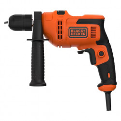 Black and Decker Perceuse à percussion Black & Decker BEH200 500W mandrin sans clé Kobleo Black and Decker Perceuse à percussion Black & Decker BEH200 500W mandrin sans clé Kobleo