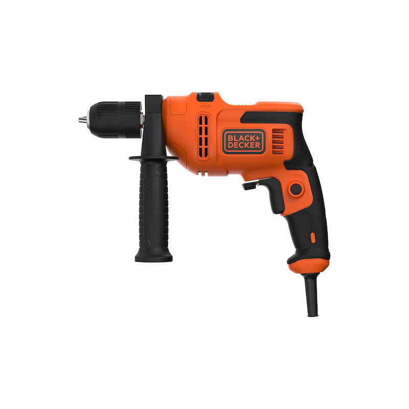 Black and Decker Perceuse à percussion Black & Decker BEH200 500W mandrin sans clé Kobleo Black and Decker Perceuse à percussion Black & Decker BEH200 500W mandrin sans clé Kobleo