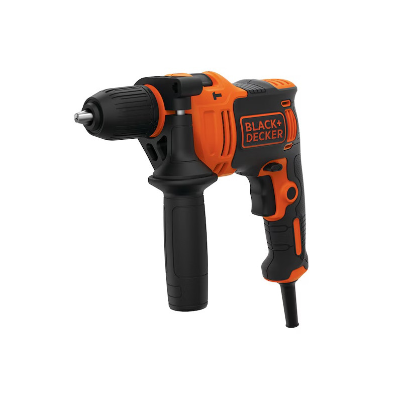 Black and Decker Perceuse à percussion Black & Decker BEH710K 710W 47600cps/min coffret Kobleo Black and Decker Perceuse à percussion Black & Decker BEH710K 710W 47600cps/min coffret Kobleo