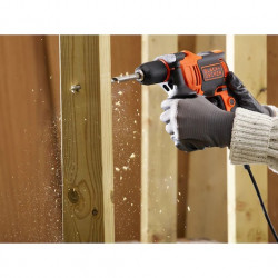 Black and Decker Perceuse à percussion BEH710SA32 710W avec sac et 32 accessoires Kobleo Black and Decker Perceuse à percussion BEH710SA32 710W avec sac et 32 accessoires Kobleo