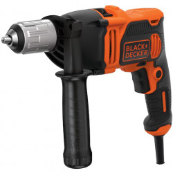 Black and Decker Perceuse à percussion BEH850K 850W avec mallette et accessoires Kobleo Black and Decker Perceuse à percussion BEH850K 850W avec mallette et accessoires Kobleo