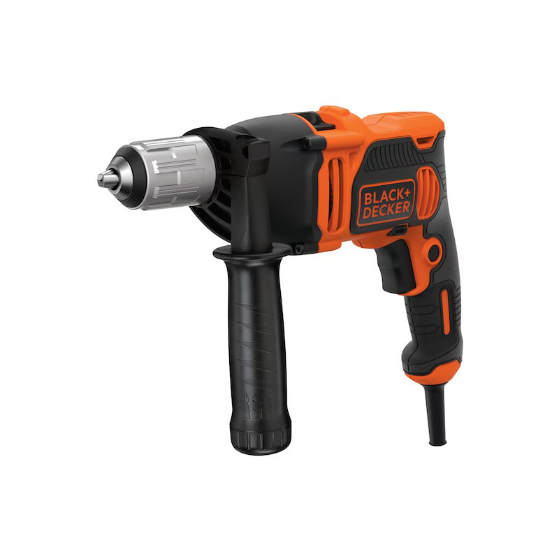 Black and Decker Perceuse à percussion BEH850K 850W avec mallette et accessoires Kobleo Black and Decker Perceuse à percussion BEH850K 850W avec mallette et accessoires Kobleo