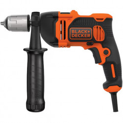 Black and Decker Perceuse à percussion BEH850K 850W avec mallette et accessoires Kobleo Black and Decker Perceuse à percussion BEH850K 850W avec mallette et accessoires Kobleo