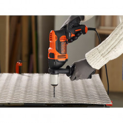 Black and Decker Perceuse à percussion BEH850K 850W avec mallette et accessoires Kobleo Black and Decker Perceuse à percussion BEH850K 850W avec mallette et accessoires Kobleo