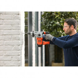 Black and Decker Marteau perforateur Black & Decker BEHS03K-QS SDS+ 1250W 3,7J 3 modes Kobleo Black and Decker Marteau perforateur Black & Decker BEHS03K-QS SDS+ 1250W 3,7J 3 modes Kobleo