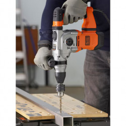 Black and Decker Marteau perforateur Black & Decker BEHS03K-QS SDS+ 1250W 3,7J 3 modes Kobleo Black and Decker Marteau perforateur Black & Decker BEHS03K-QS SDS+ 1250W 3,7J 3 modes Kobleo