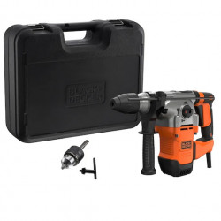 Black and Decker Marteau perforateur Black & Decker BEHS03K-QS SDS+ 1250W 3,7J 3 modes Kobleo Black and Decker Marteau perforateur Black & Decker BEHS03K-QS SDS+ 1250W 3,7J 3 modes Kobleo