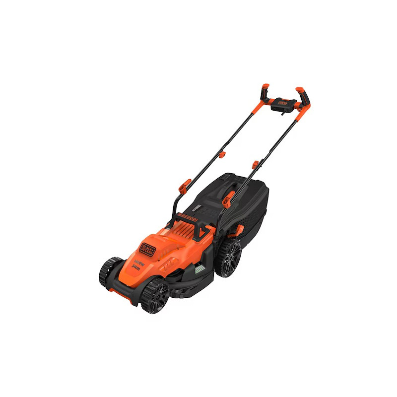 Black and Decker Tondeuse Black & Decker BEMW461BH-QS 1400W 34cm bac 40L poignée Bike Kobleo Black and Decker Tondeuse Black & Decker BEMW461BH-QS 1400W 34cm bac 40L poignée Bike Kobleo