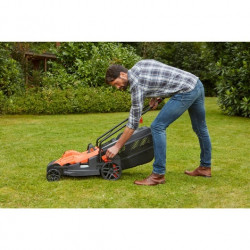 Black and Decker Tondeuse Black & Decker BEMW461BH-QS 1400W 34cm bac 40L poignée Bike Kobleo Black and Decker Tondeuse Black & Decker BEMW461BH-QS 1400W 34cm bac 40L poignée Bike Kobleo
