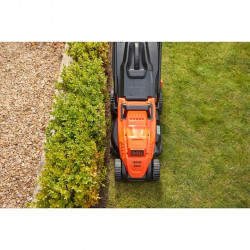 Black and Decker Tondeuse Black & Decker BEMW461BH-QS 1400W 34cm bac 40L poignée Bike Kobleo Black and Decker Tondeuse Black & Decker BEMW461BH-QS 1400W 34cm bac 40L poignée Bike Kobleo