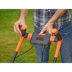 Black and Decker Tondeuse Black & Decker BEMW461BH-QS 1400W 34cm bac 40L poignée Bike Kobleo Black and Decker Tondeuse Black & Decker BEMW461BH-QS 1400W 34cm bac 40L poignée Bike Kobleo