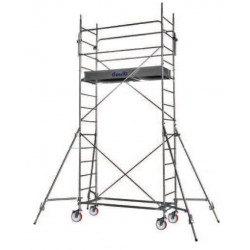 Duarib Echafaudage roulant acier Haut. travail : 4,80 m Altitude AC150 Duarib Kobleo
