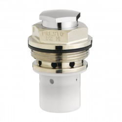 Tête de robinet Presto interchangeable lavabo pour commande au pied