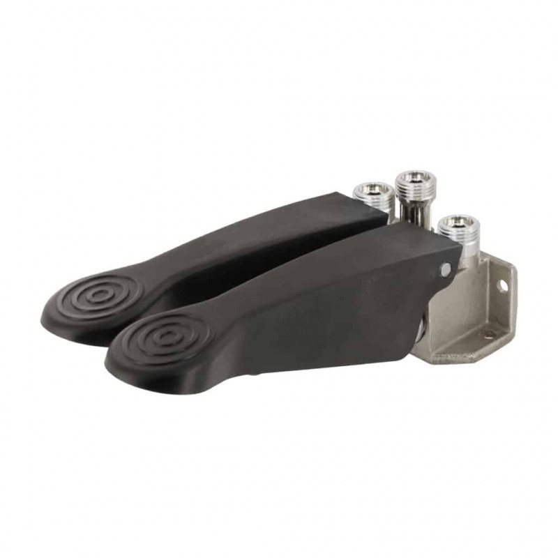 Robinet mitigeur Presto sol 530 double pédale temporisé pour lavabo Kobleo Robinet mitigeur Presto sol 530 double pédale temporisé pour lavabo Kobleo