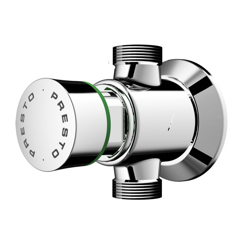 Robinet temporisé Presto 12 NEO pour urinoir mural G1/2" sans raccord