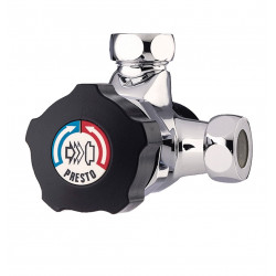 Robinet mitigeur Presto ALPA applique mâle G3/4" temporisé pour douche