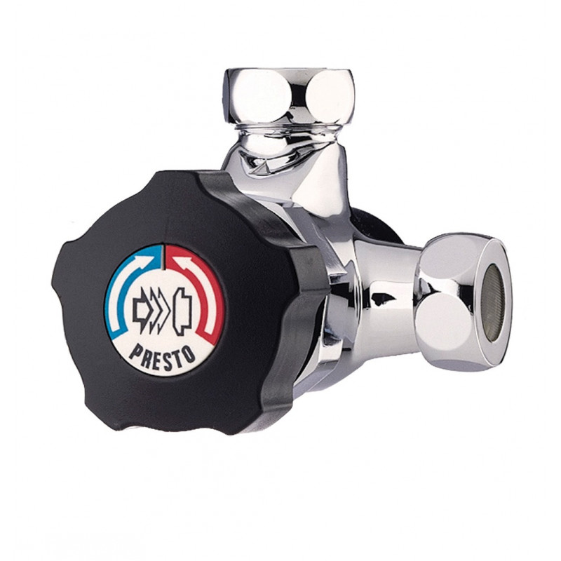 Robinet mitigeur Presto ALPA applique mâle G3/4" temporisé pour douche